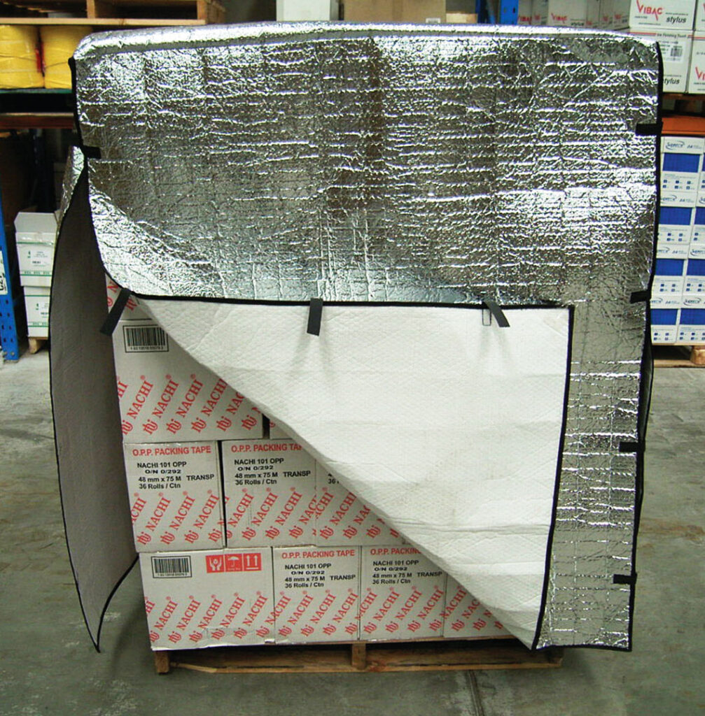 Thermal insulated pallet cover