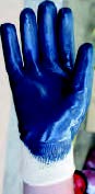 super guard blue gloves